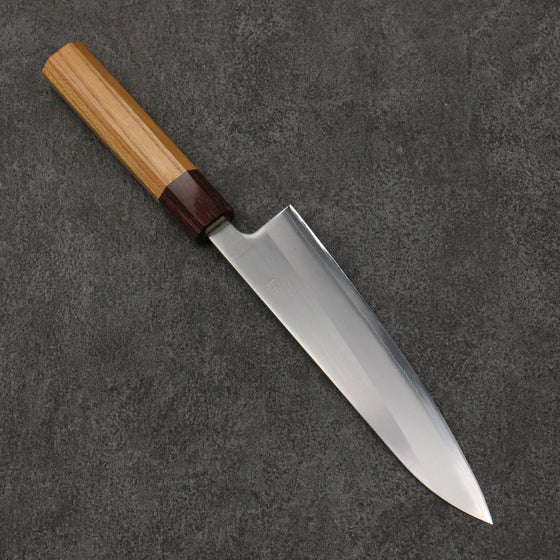 Oul White Steel No.1 Gyuto  180mm Keyaki (Japanese Elm) Handle - Seisuke Knife
