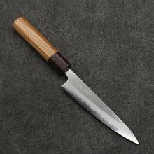  Oul White Steel No.1 Petty-Utility  135mm Keyaki (Japanese Elm) Handle - Seisuke Knife