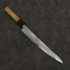 Oul White Steel No.1 Sujihiki  240mm Keyaki (Japanese Elm) Handle - Seisuke Knife