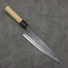  Seisuke Blue Super Black Finished Gyuto  210mm Magnolia (Ferrule: Ebony) Handle - Seisuke Knife
