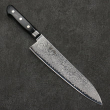  Seisuke VG10 33 Layer Damascus Gyuto  210mm Black Pakka wood Handle - Seisuke Knife