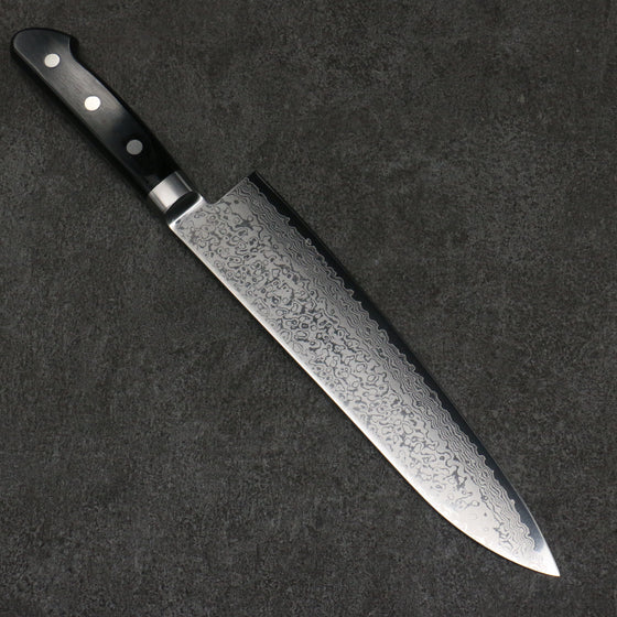 Seisuke VG10 33 Layer Damascus Gyuto  210mm Black Pakka wood Handle - Seisuke Knife