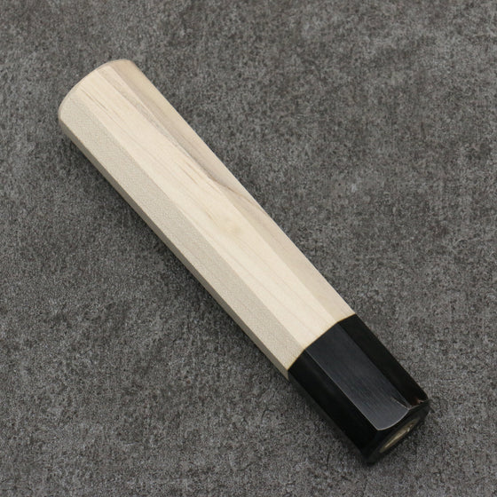 Aoki Hamono For Mioroshi Deba  Magnolia  (Ferrule: Water Buffalo Horn) Handle 180mm - Seisuke Knife