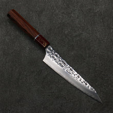  Yu Kurosaki Senko Ei SG2 Hammered Petty-Utility  150mm Rosewood (Ferrule: Red Turquoise) Handle - Seisuke Knife