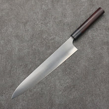  Shungo Ogata SG2 Migaki Finished Sujihiki 240mm with Shitan Handle - Seisuke Knife