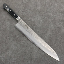  Seisuke AUS8 Hammered Gyuto  270mm Black Pakka wood Handle - Seisuke Knife