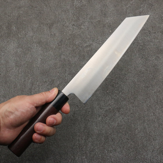 Seisuke Blue Super Kiritsuke Gyuto  210mm Rosewood (Ferrule: Black Pakka Wood) Handle - Seisuke Knife