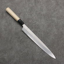  Kikuzuki Silver Steel No.3 Bokashi Yanagiba  240mm Magnolia Handle - Seisuke Knife