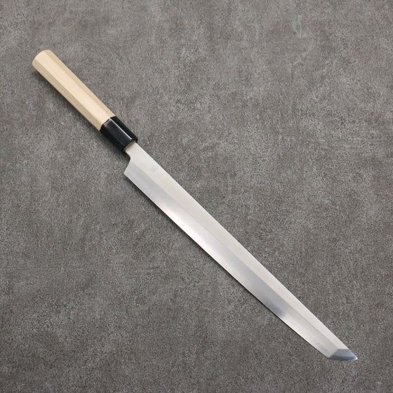 Kikuzuki Silver Steel No.3 Bokashi Sakimaru Takohiki  300mm Magnolia Handle - Seisuke Knife