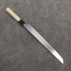 Kikuzuki Silver Steel No.3 Bokashi Sakimaru Takohiki  300mm Magnolia Handle - Seisuke Knife