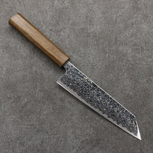  Seisuke VG10 Mirrored Finish Damascus Bunka  170mm Oak Handle - Seisuke Knife