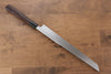 Jikko White Steel No.2 Sakimaru Yanagiba  270mm Shitan Handle - Seisuke Knife