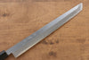 Jikko White Steel No.2 Sakimaru Yanagiba  270mm Shitan Handle - Seisuke Knife