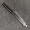 Seisuke Blue Super Gyuto  180mm Rosewood (Ferrule: Black Pakka Wood) Handle - Seisuke Knife