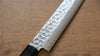 Seisuke AUS10 45 Layer Damascus Sujihiki  240mm Shitan Handle - Seisuke Knife