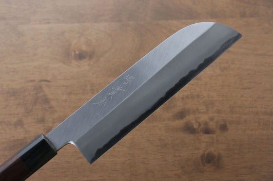 Jikko White Steel No.2 Kamagata Usuba 195mm Shitan Handle - Seisuke Knife