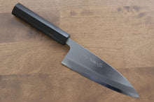  Jikko White Steel No.2 Deba  165mm Shitan Handle - Seisuke Knife