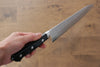 Takamura Knives VG10 Hammered Gyuto 210mm Black Pakka wood Handle - Seisuke Knife