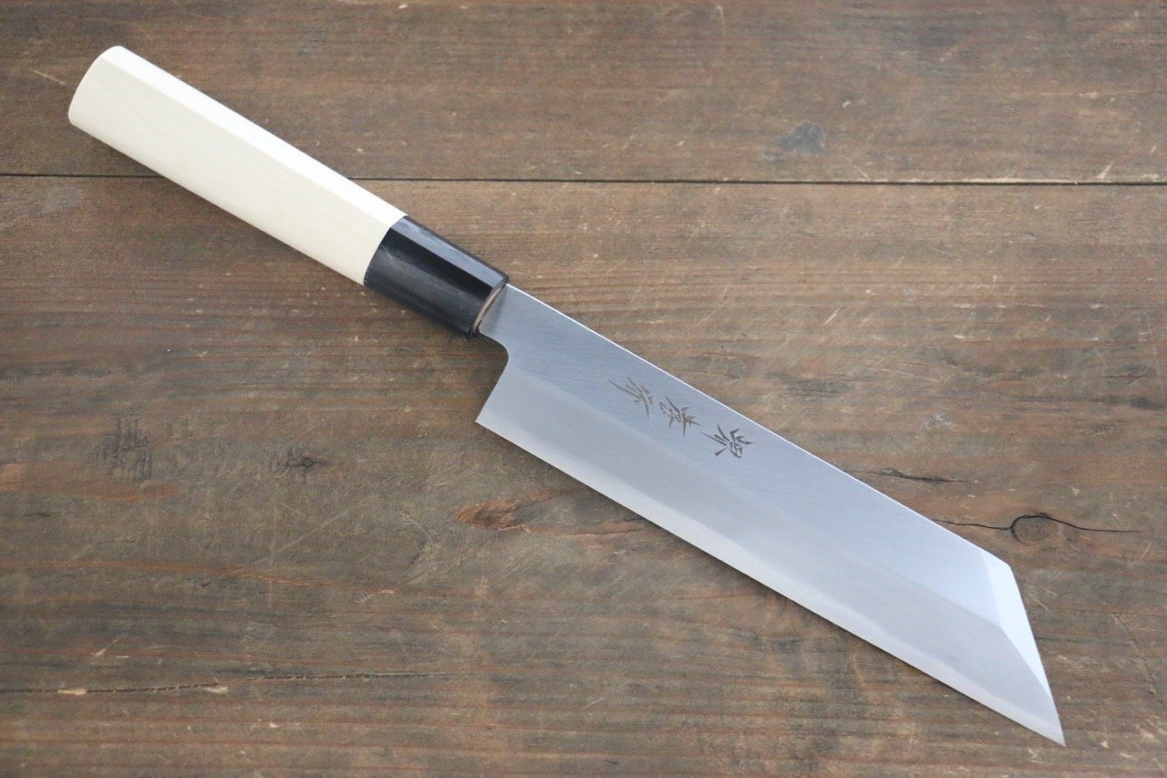 Sakai Takayuki Kasumitogi White Steel Mukimono 180mm - Seisuke Knife