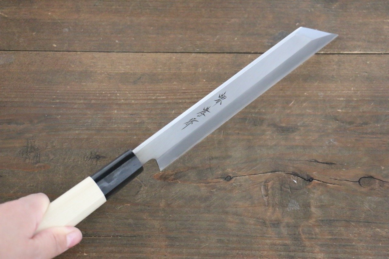Sakai Takayuki Kasumitogi White Steel Mukimono 180mm - Seisuke Knife