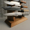 Chestnut Wood Knife Tower Rack for 8 Knives - Seisuke Knife - Slide 2