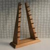 Chestnut Wood Knife Tower Rack for 8 Knives - Seisuke Knife - Slide 6