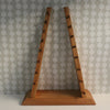 Chestnut Wood Knife Tower Rack for 8 Knives - Seisuke Knife - Slide 10