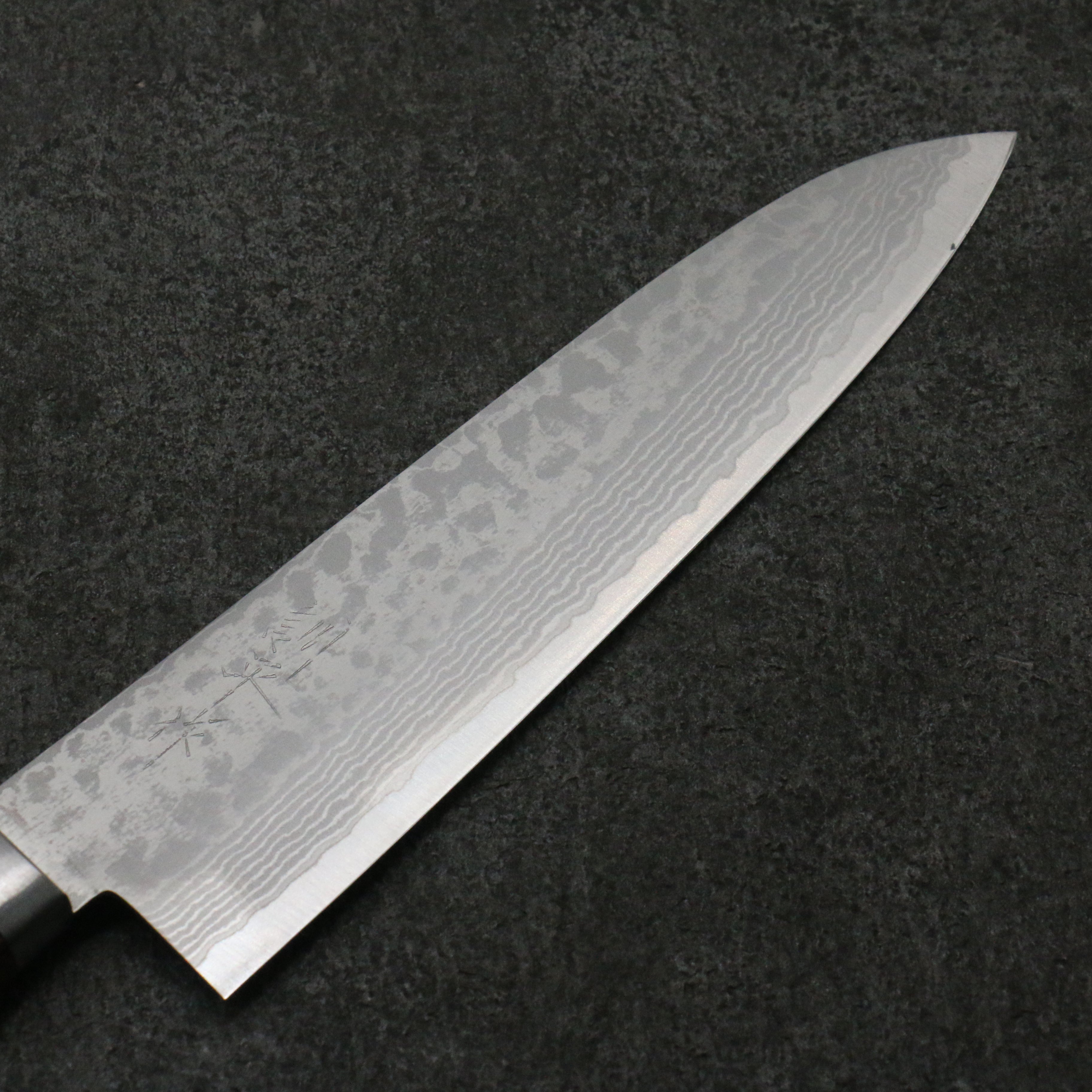Kunihira Sairyu VG10 Damascus Gyuto180mm Mahogany Handle - Seisuke Knife