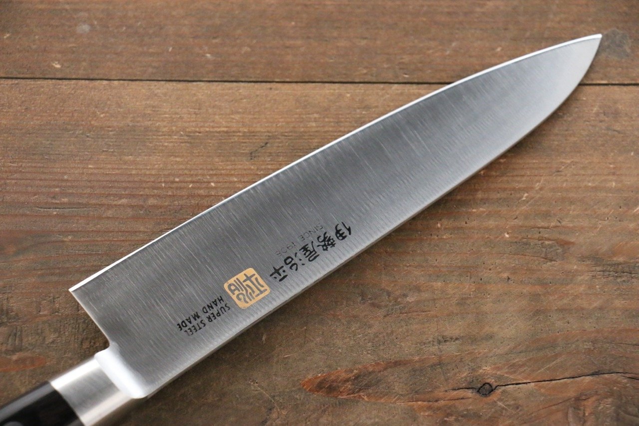 Iseya Molybdenum Gyuto 180mm Black Pakkawood Handle - Seisuke Knife