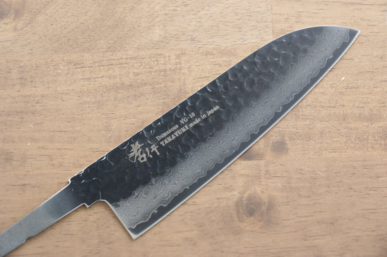 Sakai Takayuki VG10 33 Layer Damascus Santoku  170mm(Blade only) - Seisuke Knife