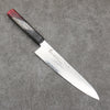 Sakai Takayuki Rinnou VG10 33 Layer Damascus Gyuto210mm Red Lacquered Handle - Seisuke Knife - Slide 1