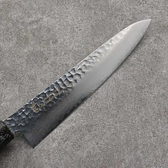 Sakai Takayuki Rinnou VG10 33 Layer Damascus Gyuto210mm Red Lacquered Handle - Seisuke Knife