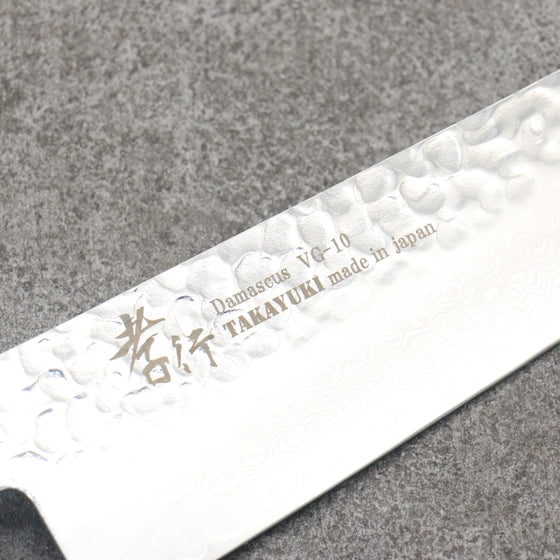 Sakai Takayuki Rinnou VG10 33 Layer Damascus Gyuto210mm Red Lacquered Handle - Seisuke Knife