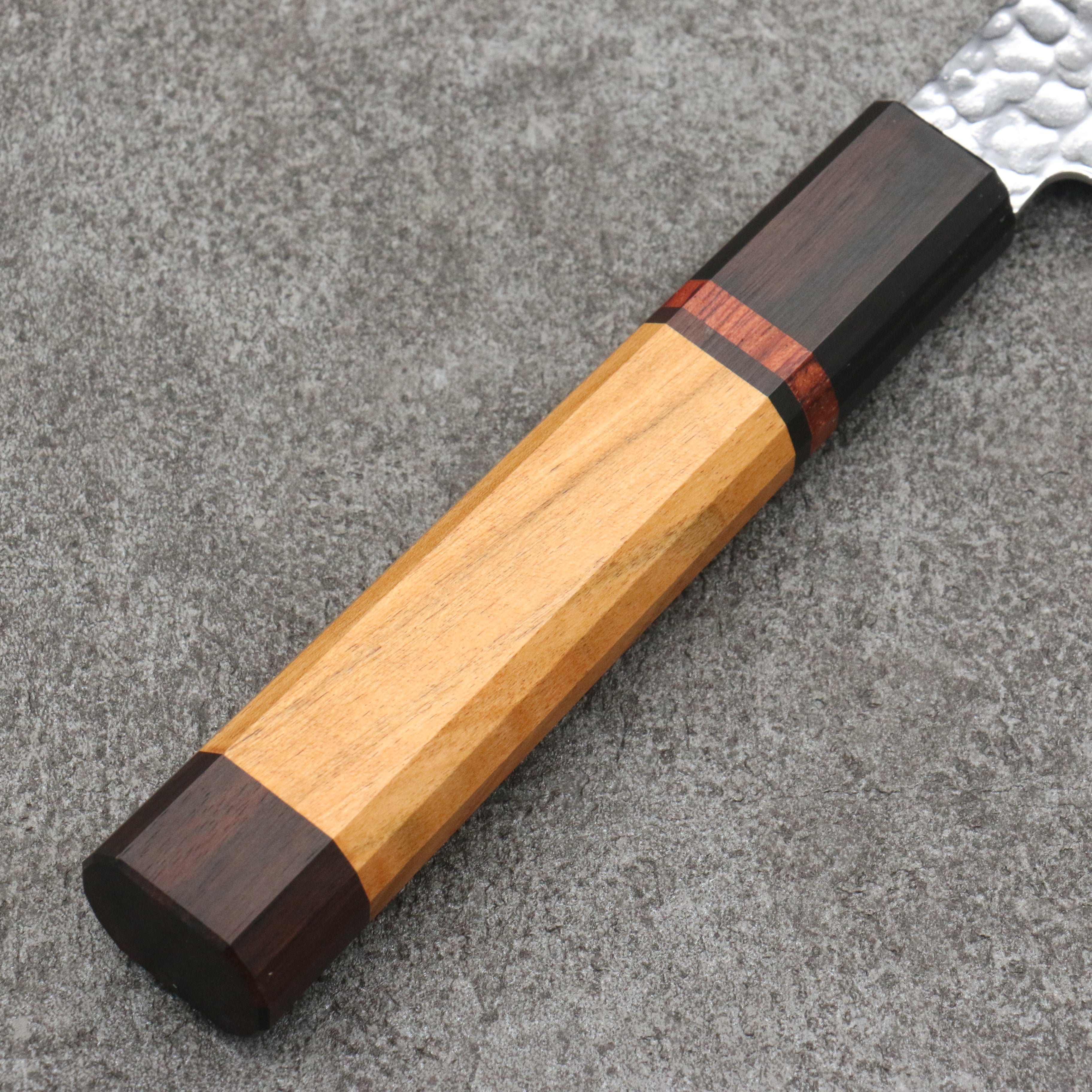Sakai Takayuki VG10 33 Layer Damascus Santoku170mm Mountain cherry (12 sided) Handle - Seisuke Knife