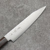 Seisuke Silver Steel No.3 Kiritsuke Petty-Utility150mm Ebony Wood Handle - Seisuke Knife