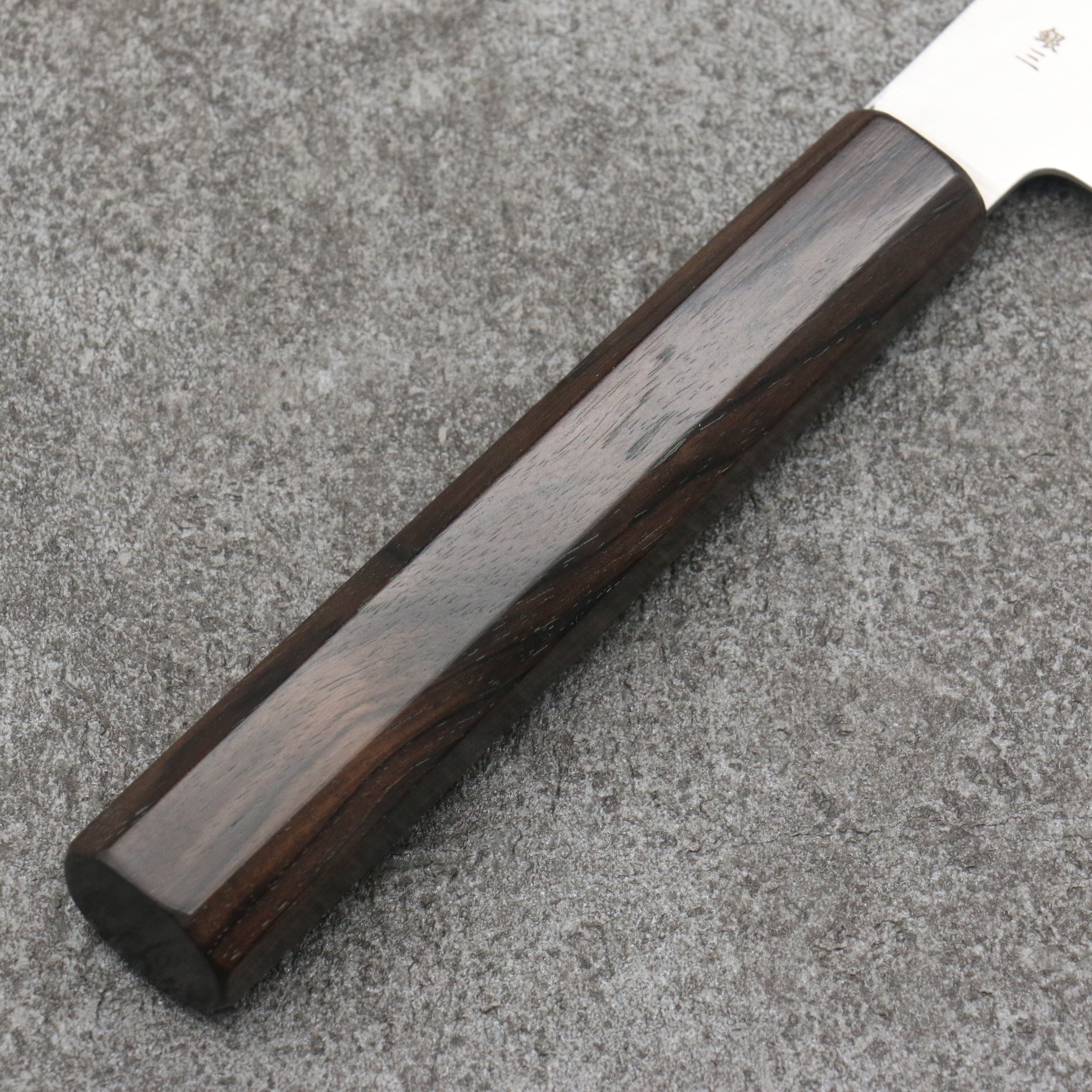 Seisuke Silver Steel No.3 Kiritsuke Petty-Utility 150mm Ebony Wood Handle - Seisuke Knife