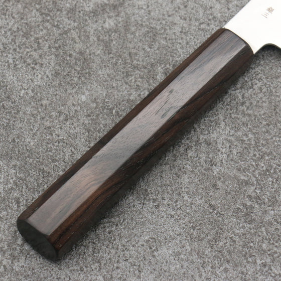 Seisuke Silver Steel No.3 Kiritsuke Petty-Utility150mm Ebony Wood Handle - Seisuke Knife