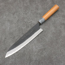  Nao Yamamoto White Steel No.2 Kurouchi Gyuto  210mm Cherry Tree Handle - Seisuke Knife