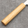 Seisuke Silver Steel No.3 Migaki Polish Finish Kiritsuke Gyuto 240mm White Oak Handle - Seisuke Knife
