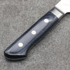 Seisuke Blue Steel No.2 Nashiji Kiritsuke Santoku195mm Navy blue Pakka wood Handle - Seisuke Knife