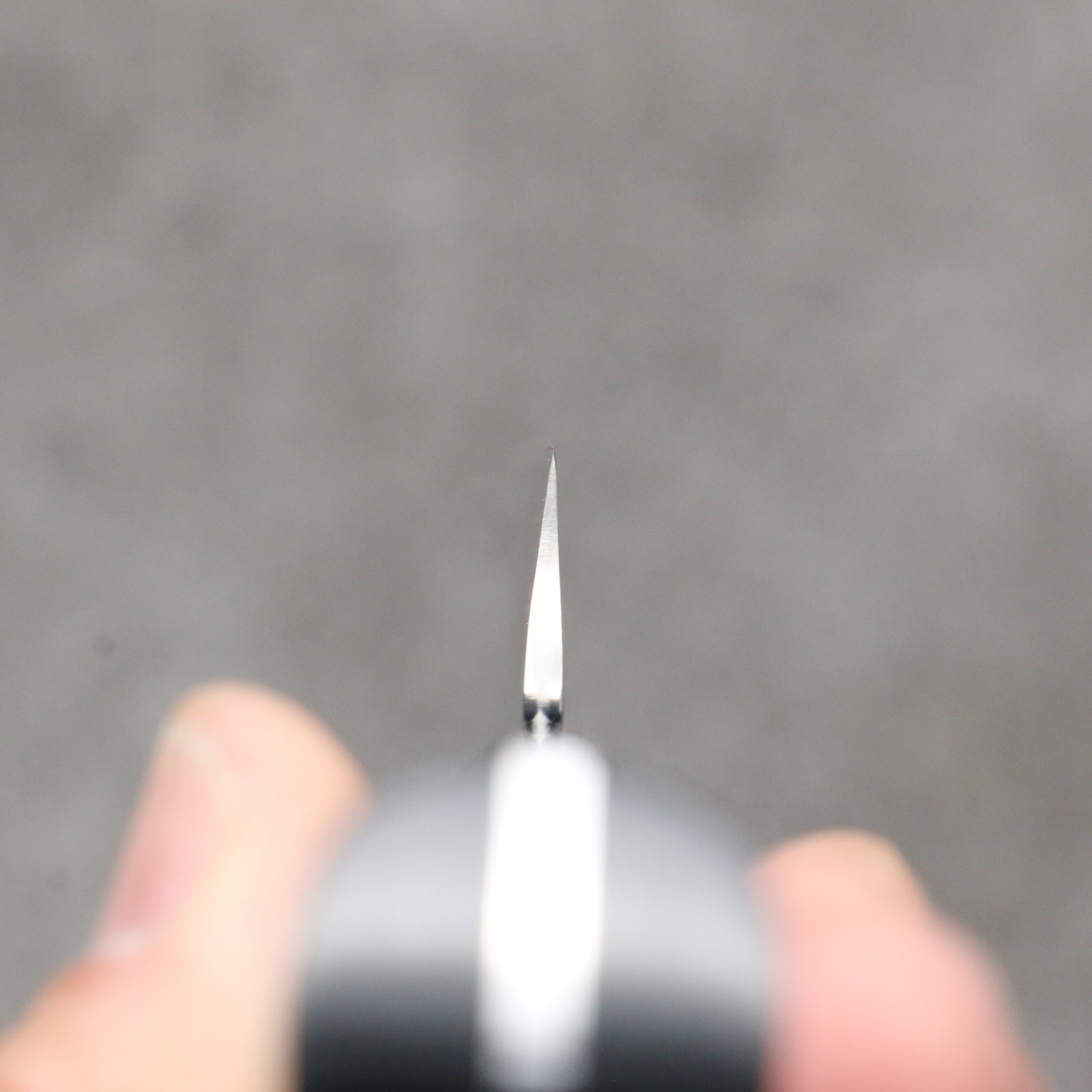 Takeshi Saji VG10 Hammered Damascus Cross Petty-Utility150mm Micarta (Cloud) Handle - Seisuke Knife