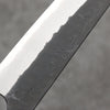 Nao Yamamoto Blue Steel Kurouchi Petty-Utility135mm Shitan (ferrule: Black Pakka wood) Handle - Seisuke Knife