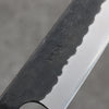 Nao Yamamoto Blue Steel Kurouchi Petty-Utility135mm Shitan (ferrule: Black Pakka wood) Handle - Seisuke Knife