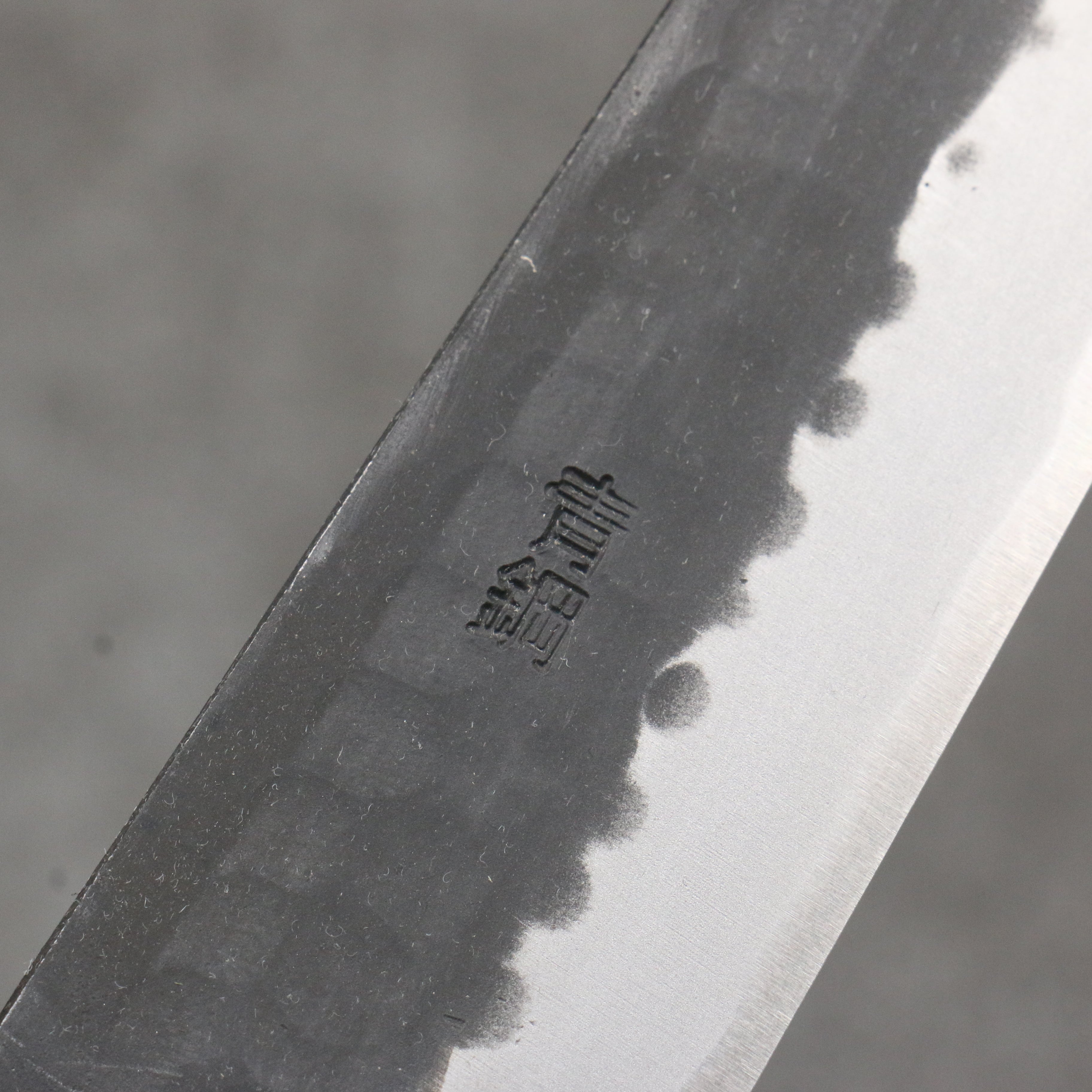 Nao Yamamoto Blue Steel Kurouchi Petty-Utility 160mm Shitan & Black Pakkawood Handle - Seisuke Knife