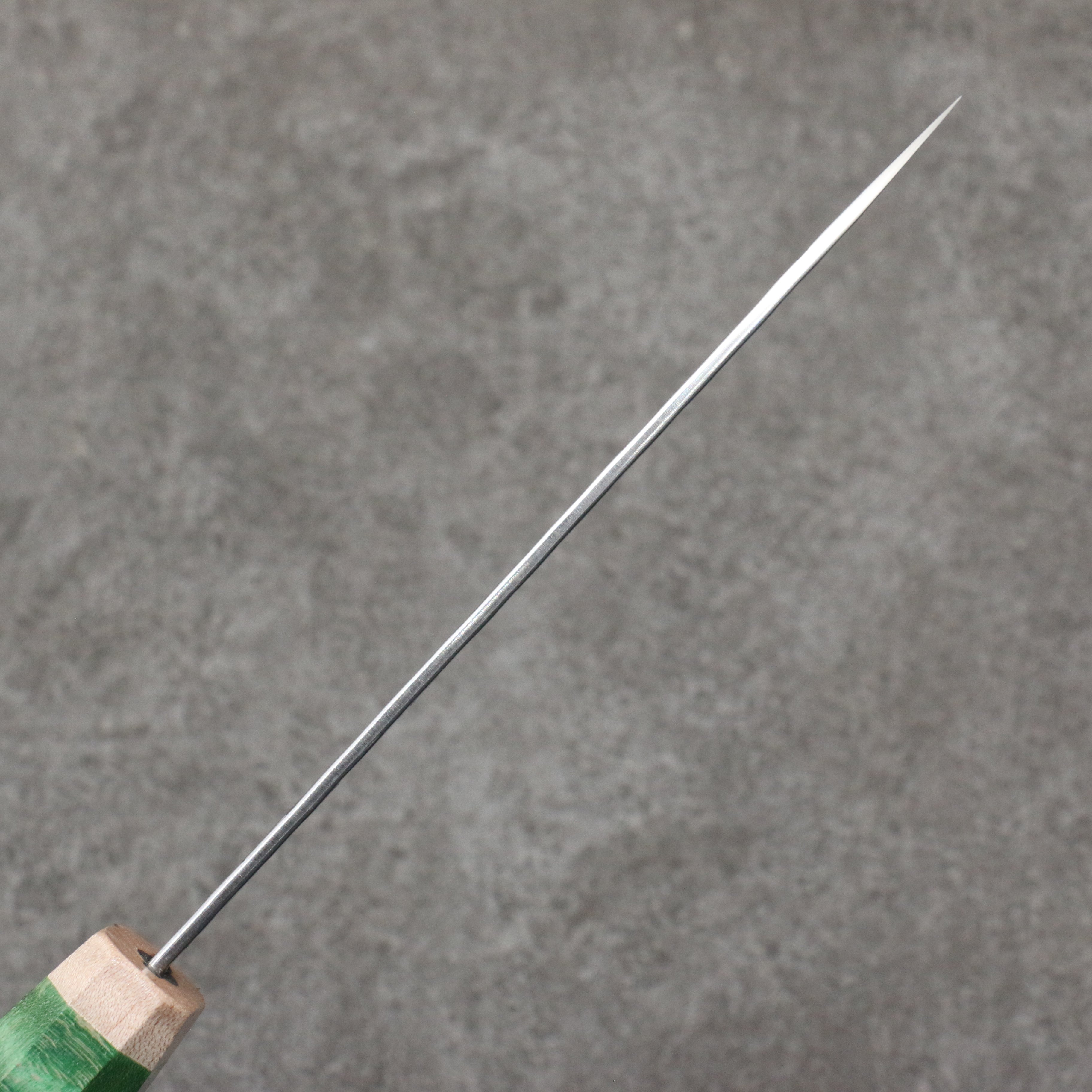 Yoshimi Kato Minamo SG2 Hammered Petty-Utility  120mm Western style (green) Handle - Seisuke Knife