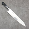 Seisuke Nami AUS10 Mirrored Finish Damascus Gyuto  240mm Black Pakka wood Handle - Seisuke Knife