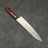 Seisuke SLD Migaki Polish Finish Gyuto  210mm Red Pakka wood Handle - Seisuke Knife