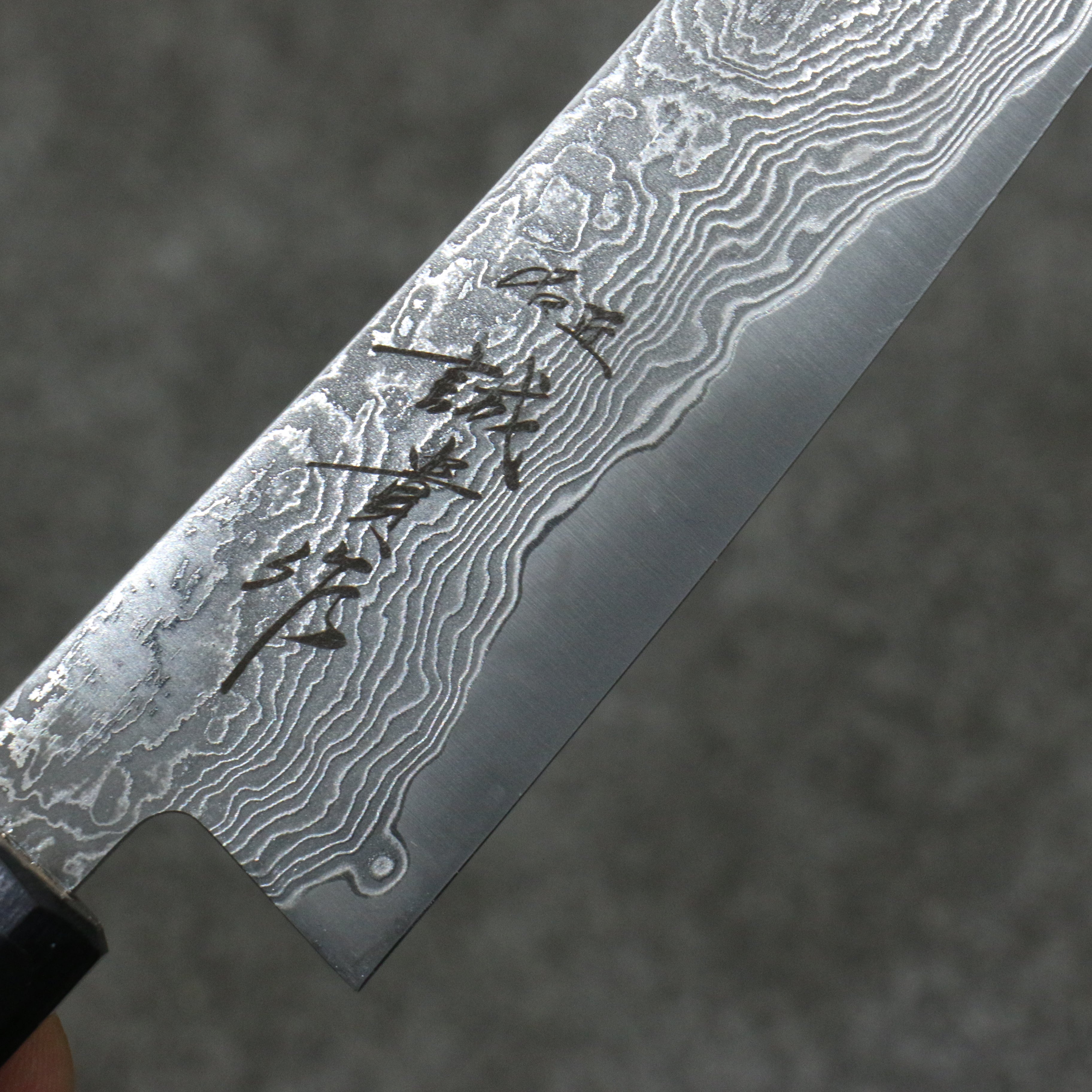 Shigeki Tanaka Harukaze SG2 Damascus Petty-Utility  150mm Walnut Handle - Seisuke Knife