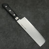 Seisuke VG5 Hammered Kasumitogi Nakiri  160mm Black Pakka wood Handle - Seisuke Knife