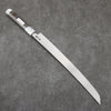 Sakai Takayuki Zangetsu Silver Steel No.3 Sakimaru Yanagiba  330mm Stabilized wood Handle with Sheath - Seisuke Knife - Slide 2